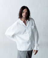 EGO TRIPPING エゴトリッピング / LINEN STAND JACKET リネン スタンドジャケット リネンシャツ