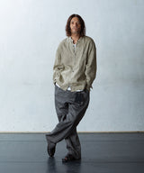 EGO TRIPPING エゴトリッピング / LINEN STAND JACKET リネン スタンドジャケット リネンシャツ