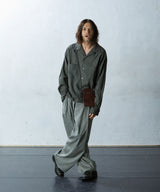 EGO TRIPPING エゴトリッピング / SHORT WORK SHIRT check ショートワークシャツ チェックシャツ