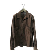 EGO TRIPPING エゴトリッピング / SHORT WORK SHIRT check ショートワークシャツ チェックシャツ