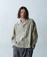 EGO TRIPPING エゴトリッピング / SHORT WORK SHIRT nep ショートワークシャツネップ チェックシャツ