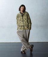 EGO TRIPPING エゴトリッピング / DOBBY CHECK SHIRT ドビーチェックシャツ チェックシャツ
