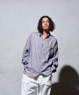 EGO TRIPPING エゴトリッピング / RADSKINS ZIP BUTTONDOWN SHIRT ラッドスキンズ ジップボタンダウンシャツ ボタンダウンシャツ ジップシャツ