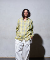 EGO TRIPPING エゴトリッピング / RADSKINS ZIP BUTTONDOWN SHIRT ラッドスキンズ ジップボタンダウンシャツ ボタンダウンシャツ ジップシャツ