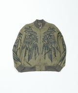 EGO TRIPPING エゴトリッピング / BOMBERFLEX ボンバーフレックス ボンバージャケット ネイティブ柄