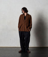 EGO TRIPPING / BREBREEZE エゴトリッピング スキッパーシャツ プルオーバーシャツ ストライプシャツ