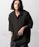 EGO TRIPPING / RELIEFPOLO エゴトリッピング ZIPシャツ プルオーバーシャツ