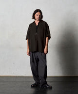 EGO TRIPPING / RELIEFPOLO エゴトリッピング ZIPシャツ プルオーバーシャツ