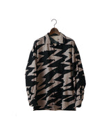 EGO TRIPPING / LIGHTNINGSHIRT long sleeve エゴトリッピング ライトニングシャツ 総柄シャツ