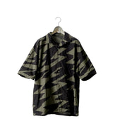 EGO TRIPPING / LIGHTNINGSHIRT short sleeve エゴトリッピング ライトニングシャツ 総柄シャツ