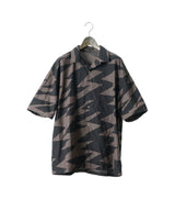 EGO TRIPPING / LIGHTNINGSHIRT short sleeve エゴトリッピング ライトニングシャツ 総柄シャツ