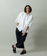 GATHERLINEN SHIRTS S/S