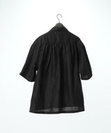 GATHERLINEN SHIRTS S/S