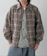 WOOL CHECK-SPORTS JACKET