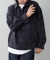 WOOL CHECK-SPORTS JACKET