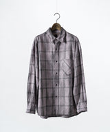 【予約】HAZE FLANNELSHIRT dirty