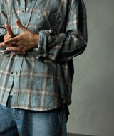 【予約】HAZE FLANNELSHIRT dirty