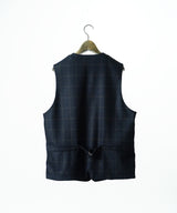 【予約】FRENCH GILET windowpane
