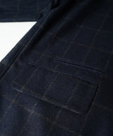 【予約】PEAK JACKET windowpane