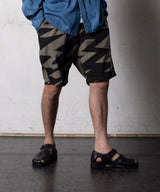 EGO TRIPPING / LIGHTNING SHORTS エゴトリッピング ライトニングショーツ 総柄パンツ ショートパンツ