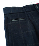 【予約】WOOLBASTE TROUSERS windowpane