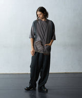 EGO TRIPPING エゴトリッピング / FISHERMAN SMOCK フィッシャーマンスモック 切替Tシャツ