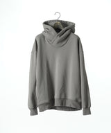 COWL-WOOL SWEATPARKA