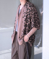 BUENA VISTA ブエナビスタ / LEOPARD BOWLING SHIRT レオパードボーリングシャツ ヒョウ柄シャツ