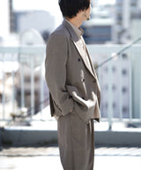 BOXY DB BLAZER / DOUBLE PLEAT TROUSERS