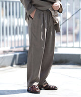 BOXY DB BLAZER / DOUBLE PLEAT TROUSERS