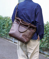 LEATHER NELSON 2way BAG