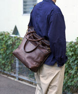 再入荷 LEATHER NELSON 2way BAG