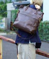LEATHER NELSON 2way BAG