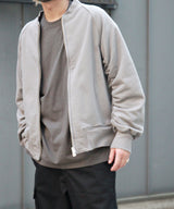 SWEAT BOMBER JACKET