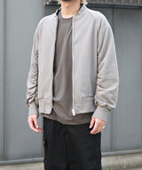 SWEAT BOMBER JACKET