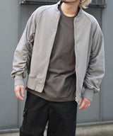 SWEAT BOMBER JACKET