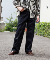BUENA VISTA ブエナビスタ / Dickies×BV Baggy pants leopard ディッキーズバギーパンツレオパード ディッキーズ レオパードパンツ