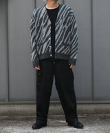 MOHAIR CARDIGAN zebra