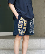REMAKE CORDUROY SHORT PANTS-04 / REMAKE SWEAT SHORT PANTS-04 リメイクスウェットショートパンツ-04 NFL スウェットパンツ