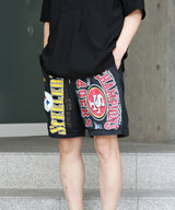 REMAKE CORDUROY SHORT PANTS-05 / REMAKE SWEAT SHORT PANTS-05 リメイクスウェットショートパンツ-05 NFL スウェットパンツ
