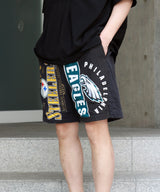 REMAKE CORDUROY SHORT PANTS-04 / REMAKE SWEAT SHORT PANTS-02 リメイクスウェットショートパンツ-02 NFL スウェットパンツ
