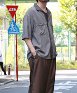 EGO TRIPPING エゴトリッピング / RIPRAYON BOWLING SHIRT レーヨン ボーリングシャツ