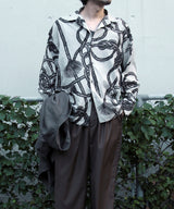 EGO TRIPPING エゴトリッピング / VOYAGE SHIRT ヴォヤージュシャツ 柄シャツ 総柄シャツ