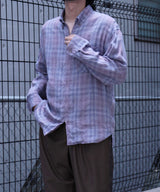 EGO TRIPPING エゴトリッピング / RADSKINS ZIP BUTTONDOWN SHIRT ラッドスキンズ ジップボタンダウンシャツ ボタンダウンシャツ ジップシャツ