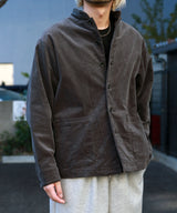 COURDUROY CHOPCOLLAR JACKET