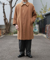 80's VINTAGE BURBERRY Balmacaan Coat cashmere 80年代 ヴィンテージバーバーリー バルマカーンコート