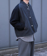 ONEfifth / DOOR ワンフィフス ドア ウールブルゾン スタジャン ブルゾン