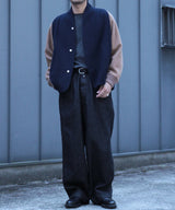 ONEfifth / DOOR ワンフィフス ドア ウールブルゾン スタジャン ブルゾン