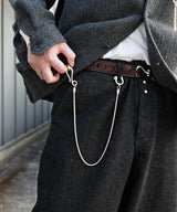 EGO TRIPPING エゴトリッピング / HOOF WALLET CHAIN フーフウォレットチェーン ウォレットチェーン シルバー
