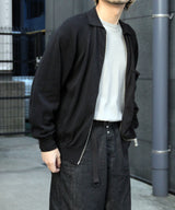 EGO TRIPPING エゴトリッピング / HIGH GAUGE KNIT BLOUZON ハイゲージ ニットブルゾン ニットカーディガン